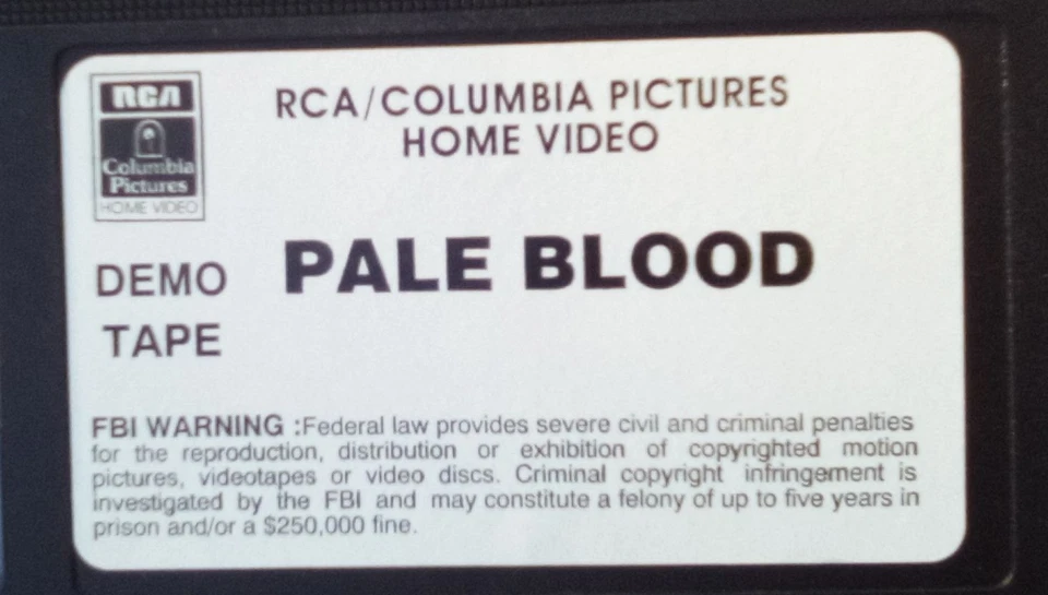 Pale Blood [DEMO VHS 1991] Promo/Screening Vampire Horror...in time 4 Halloween - Image 3 of 4