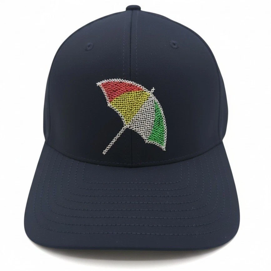 Puma x Arnold Palmer API Crafted Golf Cap Navy Blue Snapback Umbrella Hat