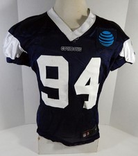 2018 Dallas Cowboys Randy Gregory #94 Game Issued Navy Practice Jersey 50 593
