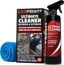 Interior Car Cleaner - Removes Stains Deep Cleans Car Seats Leather Fabric Interior Car Cleaner - Removes Stains Deep Cleans Car Seats Leather Fabric