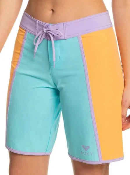 Boardshorts Roxy Colorblock 9" para mujer Foto 4 de 4