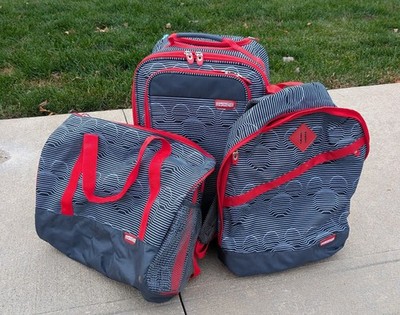3 Pc American Tourister Disney Luggage Set. Inc 21'' Softside trolley, Backpack,