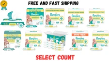 Pampers Sensitive Baby Wipes, Water Based, Hypoallergenic and Unscented