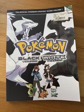 Pokémon Black and white official strategy guide vol 1 *No poster