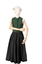 DRESS TOSTMANN VINTAGE TRACHTEN TYROL OKTOBERFEST DIRNDL WOMENS US12 EU 40