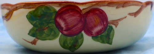 Vintage Franciscan Apple 8.5 Inch Round Vegetable Serving Bowl Made in USA