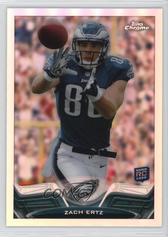 2013 Topps Chrome Refractor Zach Ertz #76 1t6s
