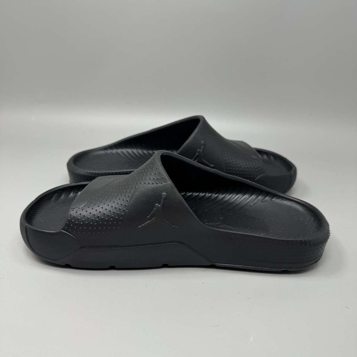 Air Jordan Post Men's Size 7 Shoes Black Slides Comfort Casual Sport Sandals View 2