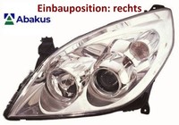 Abakus 442-1148R-LDEM1 Hauptscheinwerfer Rechts Scheinwerfer FüR Opel
