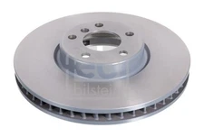 2x Febi Front Vented Brake Discs Fits Bmw 5 6 7 Series 348mm
