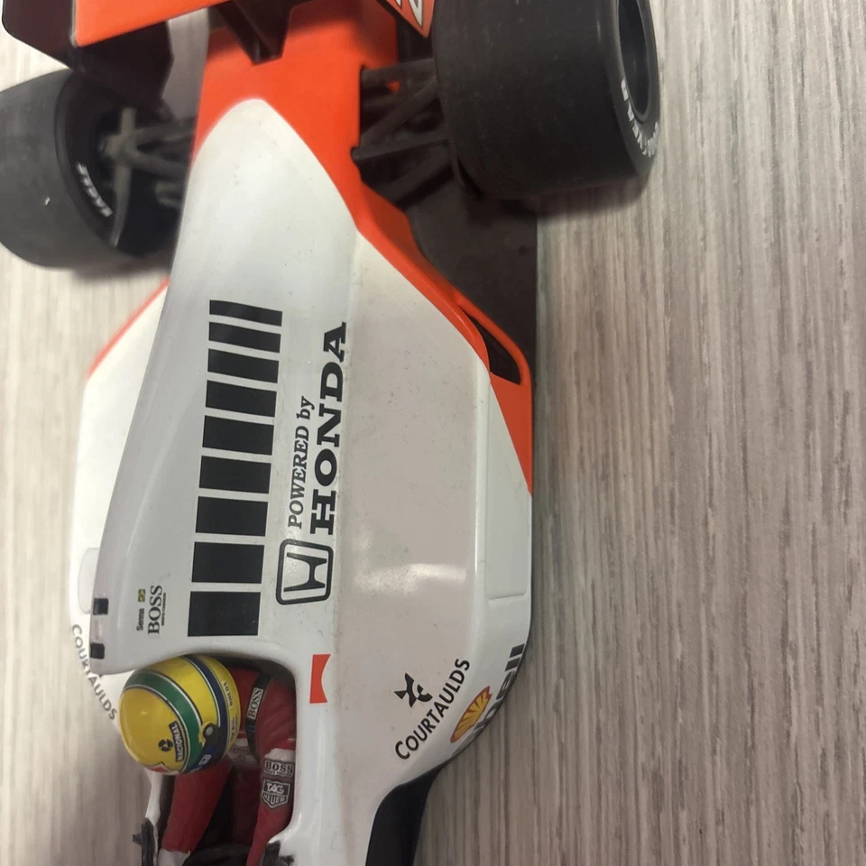 TSM 1:18 MODELLINO AUTO F1 MCLAREN MP4/5 SENNA WINNER MONACO - Immagine 3 di 4