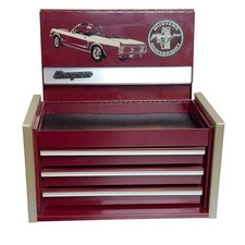 Snap-On Micro Top Chest Mustang 30th Anniversary Berry Mini Tool Box KMC923PAH