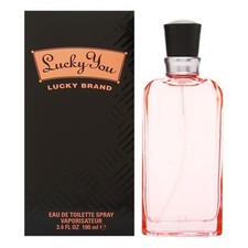Lucky You By Lucky Brand For Women. Eau De Toilette Spray 3.4 Oz.