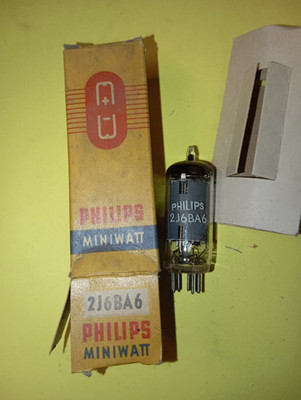 2J6BA6 Elektronische Röhre Nos Set 1 Stück CavC2