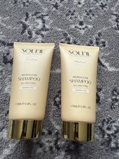 2 SOLEIL MOROCCAN SHAMPOO-PARABEN-FREE-ALL HAIR TYPES-5.9 fl Oz Sealed