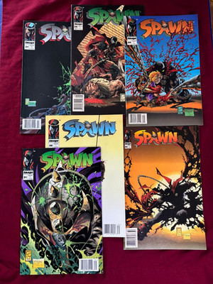 Spawn # 27 28 29 30 31 32 (1995 Image) All High Grade NEWSSTANDS VF/NM to NM-