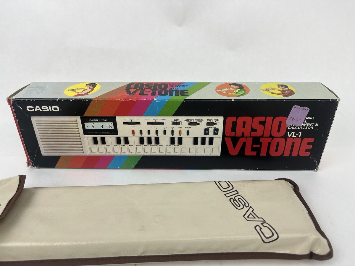 CASIO カシオ VL-TONE VL-1 専用ソフトケース有り Casio VL-Tone VL-1 – Caleb Parker