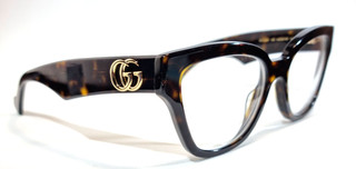 GUCCI GG 1424O 006 Damen Cat Eye Brille 54/18 145 M made in Italy