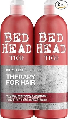 Bed Head by TIGI Resurrection Shampoo & Conditioner Set 2 x 750ml Damaged Hair