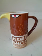 1970 Vintage Bar Ware Barware Smirnoff Vodka Hawk Shot Cup Mug Bullion Drink