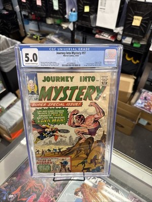 Journey Into Mystery # 97 - 1963 CGC 5.0, Origin Odin, 1st Surtur