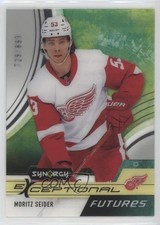 2021-22 Upper Deck Synergy Exceptional Futures 729/899 Moritz Seider #EF-MS 14h9