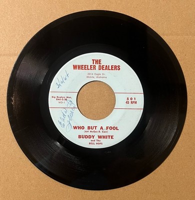 BUDDY WHITE & THE BELL HOPS ''Who But A Fool/ For Your Love'' '64 Teen Pop ALABAMA