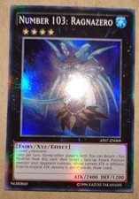 Nummer 103: Ragnazero AP07-DE009 Unbegrenzte Auflage Super Rare Yu-Gi-Oh