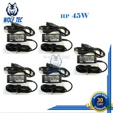 LOT 5 Genuine Blue tip 45W 19.5V 2.31A Laptop AC Adapter Charger HP 741727-001