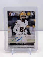 2022 Leaf Pro Set Draft - Autographs Chase Lucas #PSA-CL2 (AU, RC)
