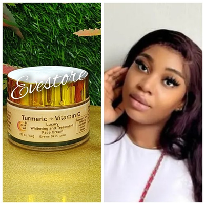 #ad X 1 Jar. Clear ALL Turmeric Vit.C Luxury Whitening Face Cream. 50g X 1 $25.99