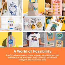 Truepix Sublimation Paper 8.5 X 11" 100 Sheets Heat Transfer for SG500 SG1000