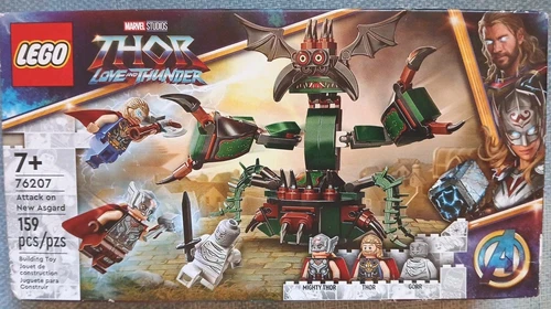 LEGO Thor Love and Thunder: Attack on New Asgard Set #76207/159 Pcs. /Brand NEW