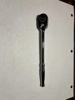 Snap-on Tools USA NEW 1/4" Drive Chrome Long Handle Fixed Head Ratchet TL72