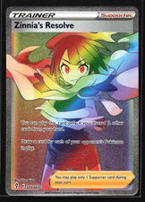 Zinnia's Resolve 225/203 SWSH07: Evolving Skies Secret Rare Pokemon Card