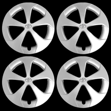 (4)x 15" Hubcap Fit Toyota SPOKE Wheel Cover 2012-2015 PRIUS Naturally 61167 New