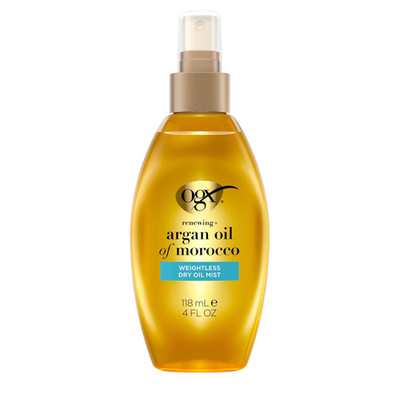 OGX Renewing + Argan Oil of Morocco Weightless Healing Dry Oil Spray, Argan Oil