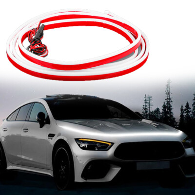 71'' Car Scan Start Up Dynamic LED Hood Light Strip For Audi A3 A4 A5 A6 A8 TT