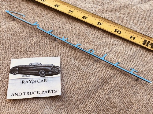 NUEVO REEMPLAZO CHEVROLET CHROME DASH TRIM 1953 Y 1954 , - Imagen 2 de 6