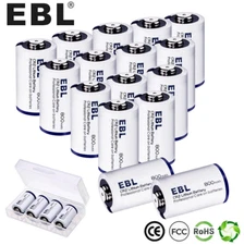 EBL CR2 Lithium Battery 3V 800mAh Photo Battery for Mini 50 Golf Rangefinder LOT