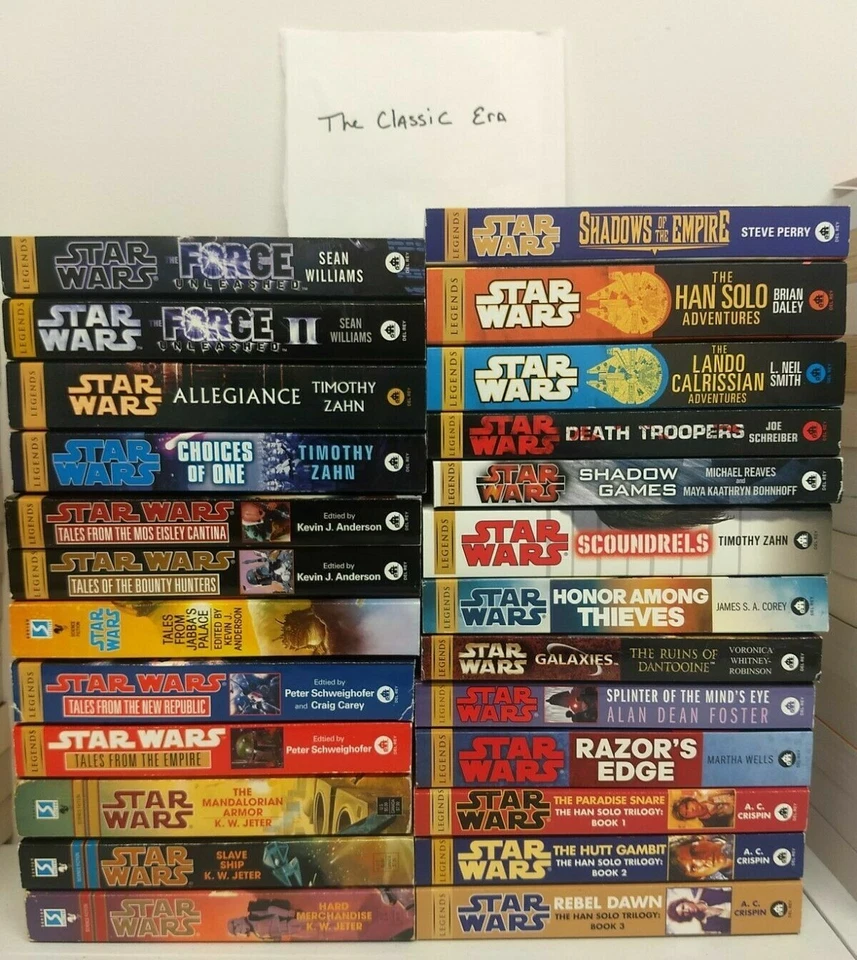 STAR WARS Build A Book Lot: CHOOSE BOOKS / TITLES Disney Legends/New Canon MM PB Foto 4 de 4