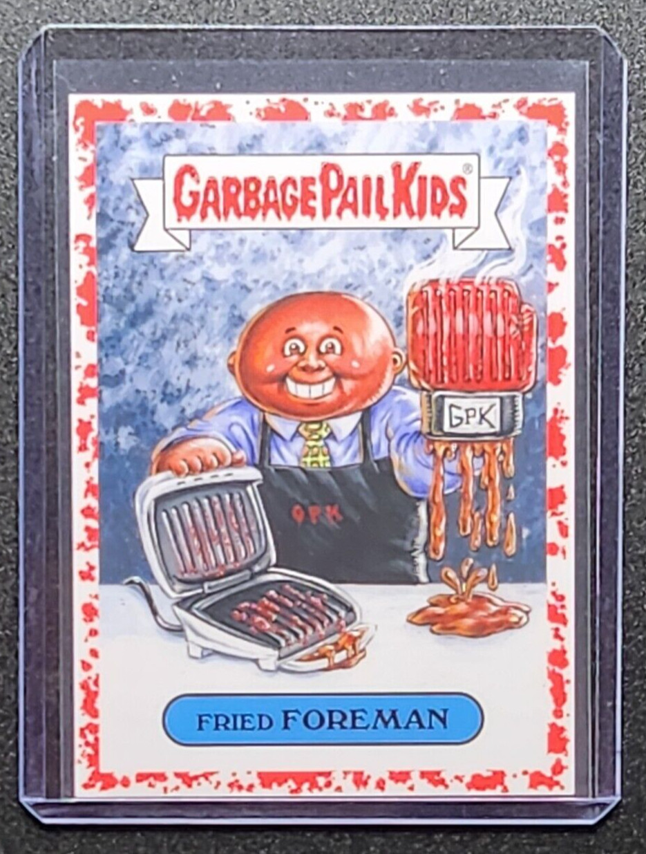 Fried Foreman #8b Bloody Nose Red