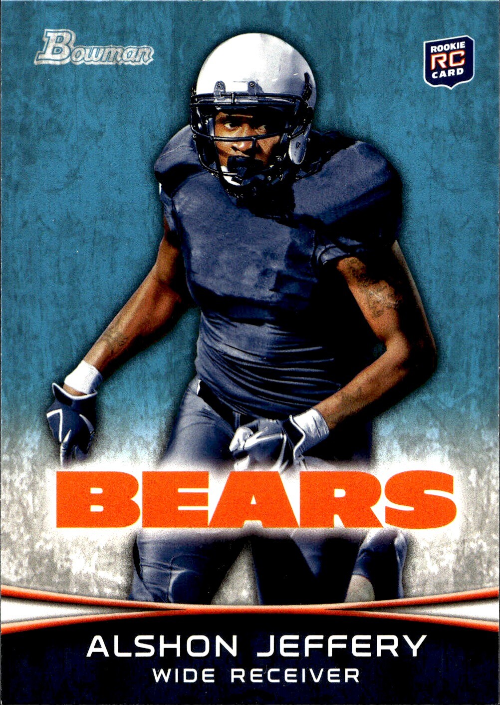 2012 Bowman #137a Alshon Jeffery Near mint or better