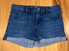 GAP GIRLS DENIM SHORTS SIZE 12 EXCELLENT COND LD1