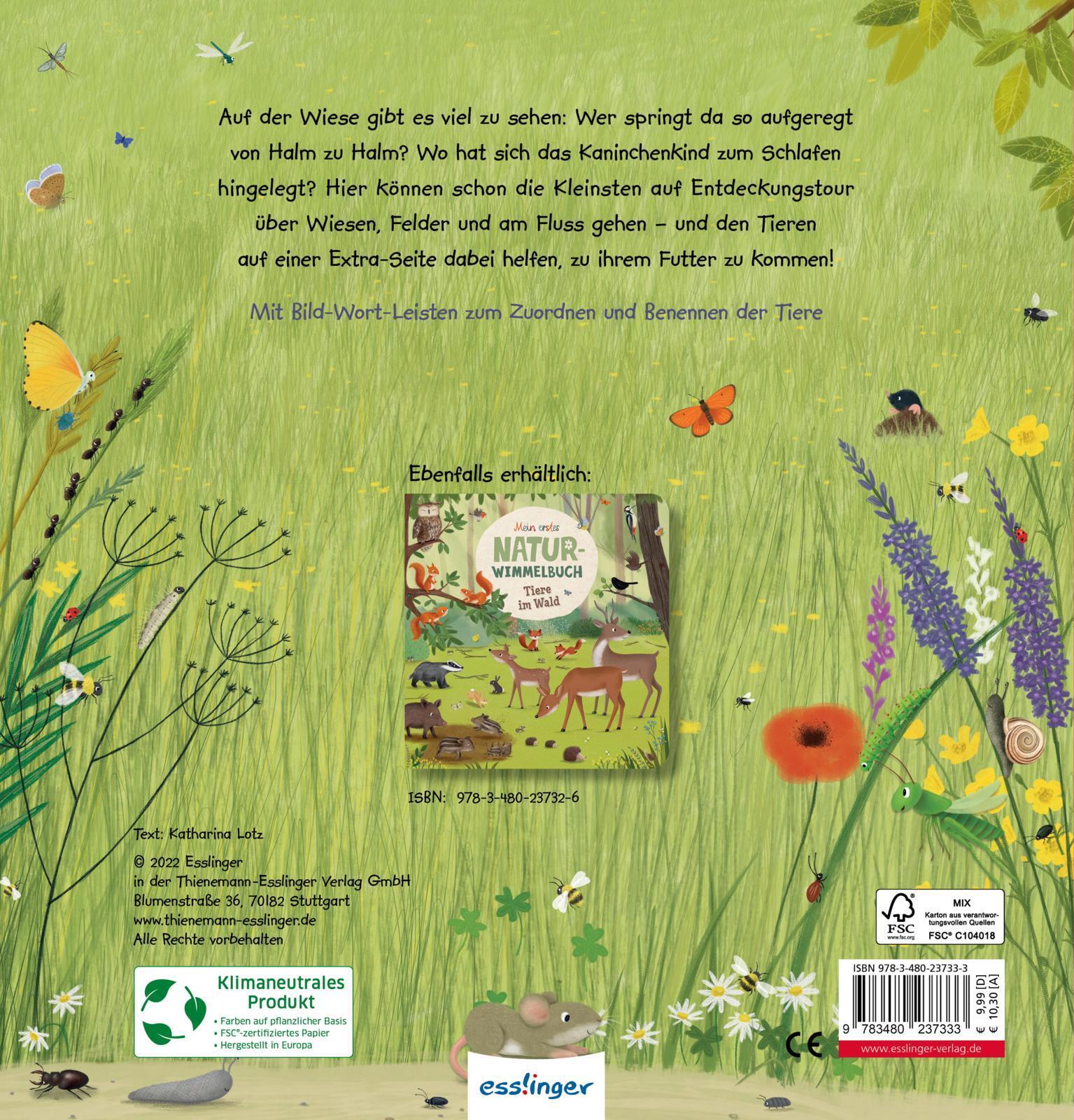 Thumbnail - Katharina Lotz; Lucy Barnard / Mein Erstes Natur-wimmelbuch: Tiere Auf