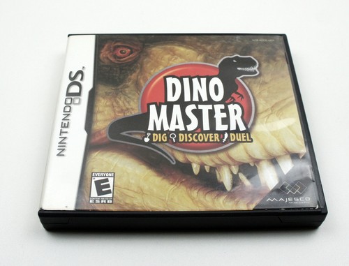 Dino Master Dig Discover Duel Nintendo DS Game Complete With Manual - Free Post - Picture 3 of 7