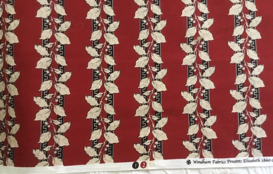Windham Fabrics Presents Elizabeth 1860 - 1900 by Nancy Gere FAT QUARTER - Image 2 of 4