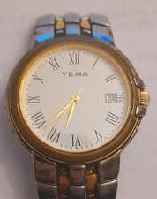 Montre Yéma Homme MVT Quartz VJ32 - 5.0 ATM - YM 905 Stainless steel back- Bezel