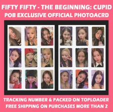 FIFTY FIFTY - THE BEGINNING: CUPID 1st Single POB EXCLUSIVE OFFICIAL PHOTOCARD