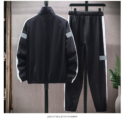 Men Jacket Tracksuit Sports Suit Men's Set Mens Sportswear Jacket Pants